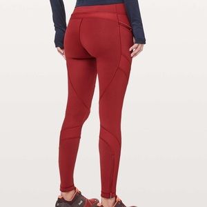 LULULEMON Fleece Lined Leggings size 4